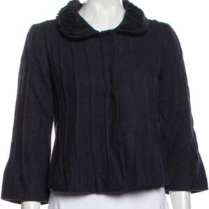 PHILOSOPHY DI Alberta Ferretti NEW Gray Wool Evening Jacket size 6